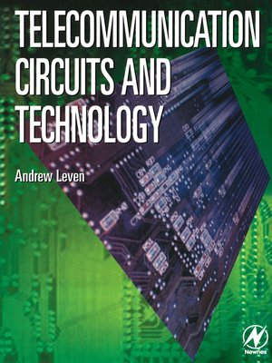 cover image of Telecommunication Circuits and Technology
